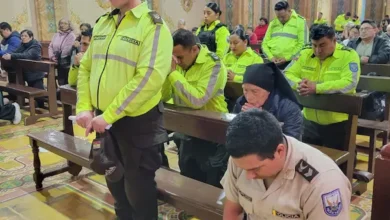 Policía Nacional de Chimborazo rinde homenaje a su Patrona