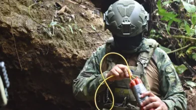 Ejército destruyó 4 bocaminas en operativo contra minería en Chimborazo