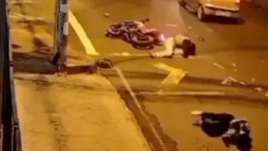 Fuerte accidente de motocicleta genera indignación entre los vecinos