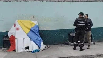 Encuentran el cuerpo de un hombre sin vida en Ambato.