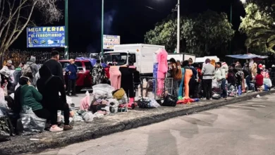 Feria informal de Ingahurco trasladada al mercado Colón.
