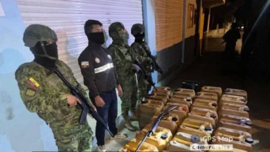Militares decomisan 1.080 galones de diésel ilegal en Gualaquiza.