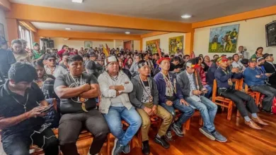 Movimiento indígena contra de consulta popular y asamblea constituyente