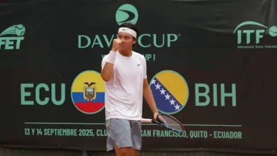 Copa Davis: tenista riobambeño jugará el prestigioso torneo.