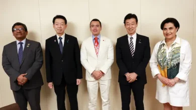 VISITA DE DANIEL NOBOA A JAPÓN