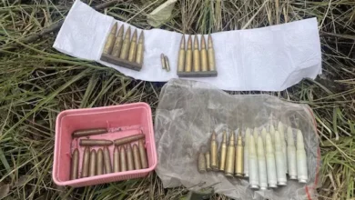 Ejército Ecuatoriano halla minas antipersonales y municiones ocultas