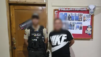 Hombre detenido con arma en Pallatanga mientras bebía