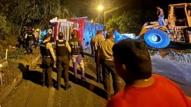 5 muertos y 19 heridos en fatal accidente de tránsito