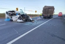 Accidente en Latacunga deja 2 muertos y una mujer herida.
