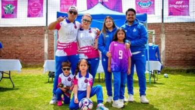 Andrés Chicaiza presenta escuela de futbol ejecutiva.