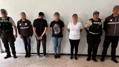 Banda de robo de accesorios de vehículos detenida en Ambato.