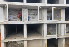 Dañan y manipulan tumbas del cementerio de Caluma.