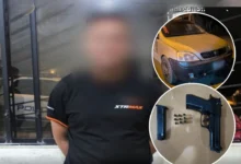 Hombre detenido por portar un arma de fuego en Bolívar.