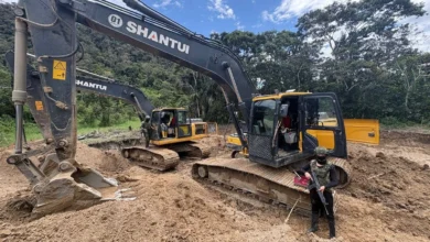 Militares desarticulan campo de minería ilegal en Gualaquiza.