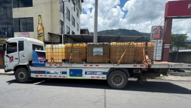 Policía decomisa 2200 galones de combustible en Tiwintza.