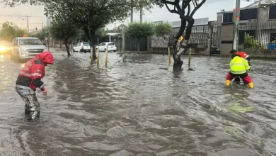 Fuerte lluvia causó inundaciones en Riobamba y Guano