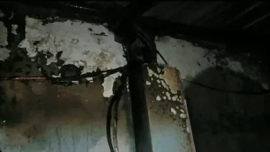 Bomberos de Pallatanga apagaron incendio en casa