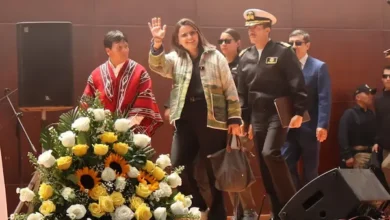 Presidenta encargada María José Pinto visitó Riobamba