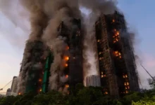 13 muertos y decenas de heridos por incendio en Hong Kong