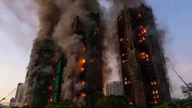 13 muertos y decenas de heridos por incendio en Hong Kong