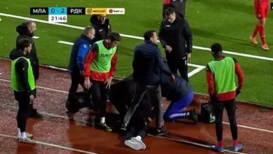 Técnico de fútbol de 44 años muere en pleno partido