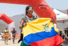 La bandera de Ecuador flameó en competencia internacional.