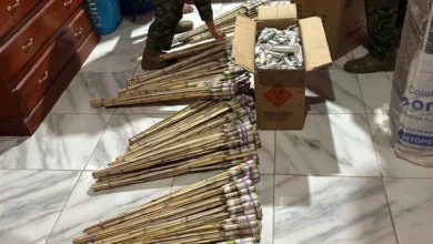 Ejército decomisa material pirotécnico almacenado en Bolívar.