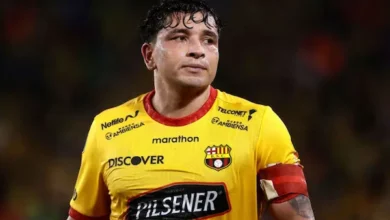 Mario Pineida, jugador de Barcelona asesinado en Guayaquil.