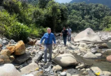 Morona operativo contra minería ilegal en el río Abanico.