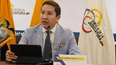 Henry Gaibor renuncia a la Judicatura de tras filtración de audios