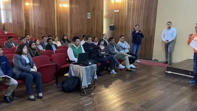 Socialización de fideicomiso de la EERSA con auditorio vacío