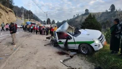 Un cuadro terrorífico se apreció en el lugar