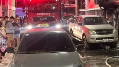 1 muerto y 4 heridos graves en un voraz incendio