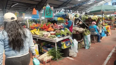 Mercado San Alfonso con bajas ventas en diciembre