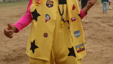 Payaso de Riobamba herido por cornada de toro