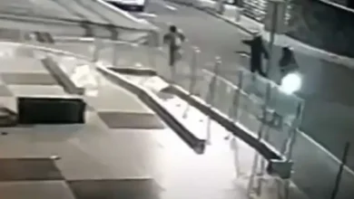 Tiroteo durante un asalto quedó grabado