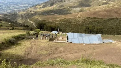 Tornado destruyó una humilde casa en Guano - Chimborazo
