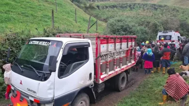2 heridos en accidente de tránsito en Guamote