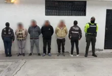 3 hombres y una mujer detenidos por robo