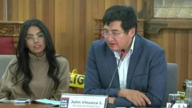 Alcalde de Riobamba explica retrasó de tres obras municipales