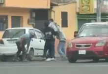Video | Presunto delincuente atrapado en Riobamba