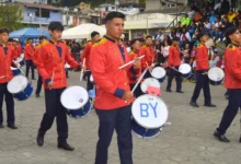 Desfile cívico militar por las fiestas de San Miguel 2026.