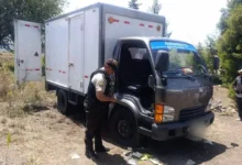 Hallan carro desmantelado en Licán/Riobamba