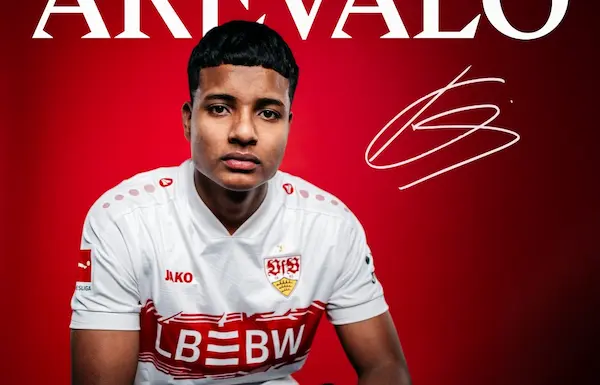 Jeremy Arévalo ya entrena con el Sttutgart en Alemania.