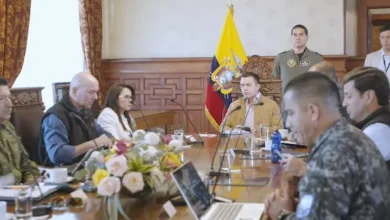 Daniel Noboa lidera Bloque de Seguridad en Carondelet