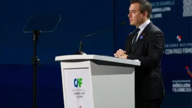 Daniel Noboa regresa de emergencia a Ecuador