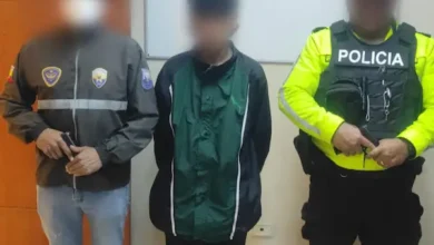 1 detenido y 25 kilos de drogas decomisados en Riobamba