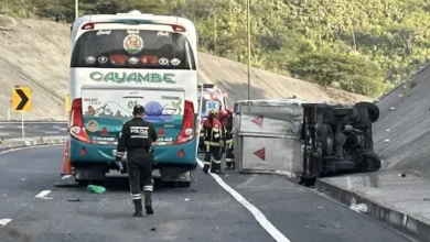 1 muerto y 8 heridos en fatal accidente en Quito