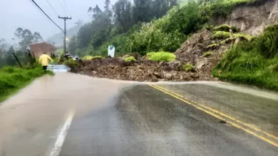Vías cerradas hoy 24 de febrero de 2026
