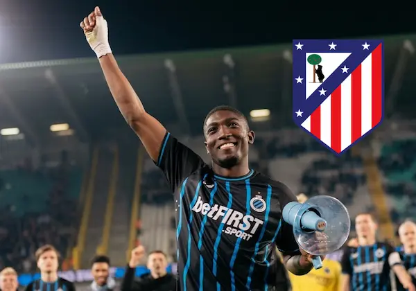 Brujas vs Atlético de Madrid: dónde ver en vivo a Ordóñez.